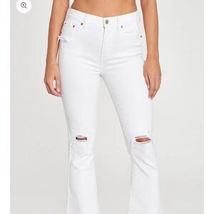 Daze Denim Blue Cropped Ankle Jeans